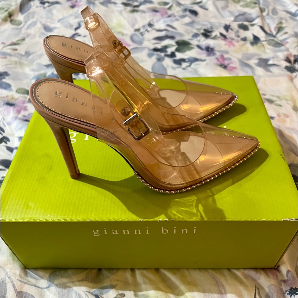Gianni Bini Renatay Glam Nude, Size- 5 1/2